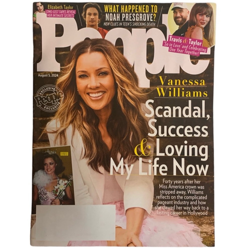 People Magazine August 5 2024 Vanessa Williams Taylor Swift Travis Kelce